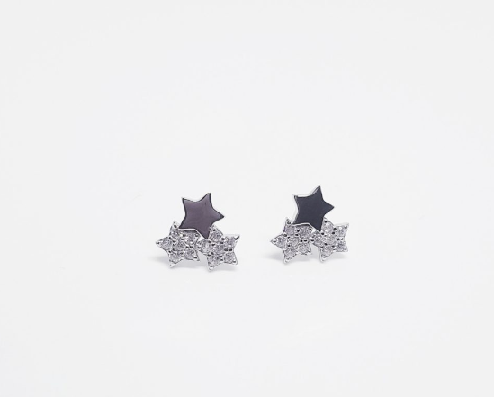 Pendientes - Pack 557 Trio De Estrellas - Senora