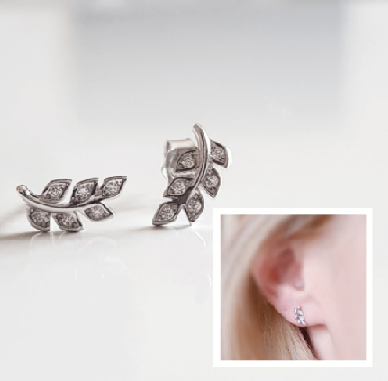 Pendientes - Pack 568  Hojas - Senora