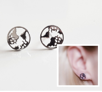 Pendientes - Pack 566 Circular Mundo - Senora