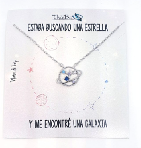Joyas Con Mensaje - Coll965 Galaxia - Senora