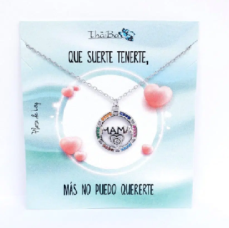 Joyas Con Mensaje - Call952 Mama Circulo - Senora
