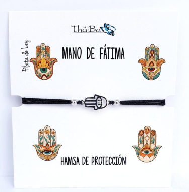 Joyas Con Mensaje - Pul2162 Hilo Mano Fatima - Senora
