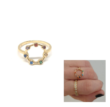 Anillos - An1370 Karma Oro - Senora