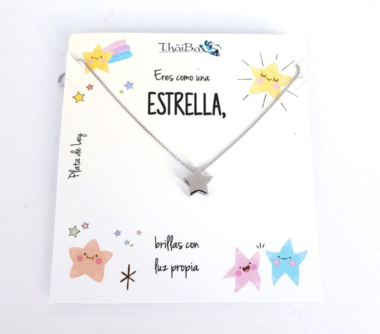 Joyas Con Mensaje - Call492 Estrella - Senora
