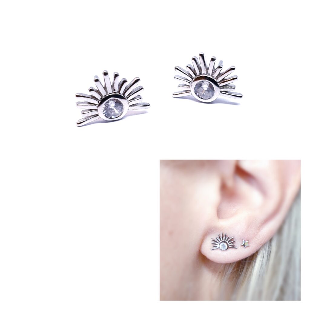 Pendientes - Pack638 Sol Naciente - Senora