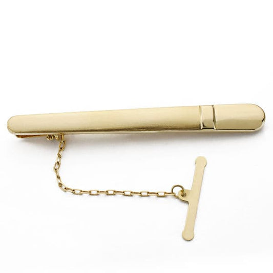 18K AGUJA S. MATE Y BRILLO 55X6 MM