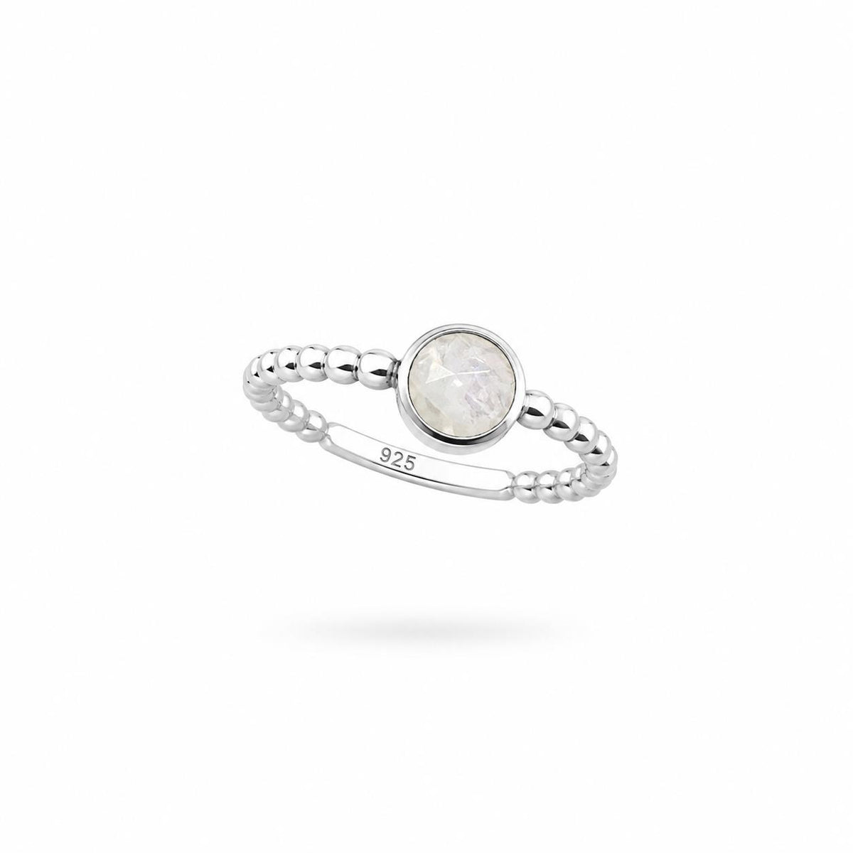 Pendientes Piedra Luna de plata de ley - imagen adicional - Joyería Zafir