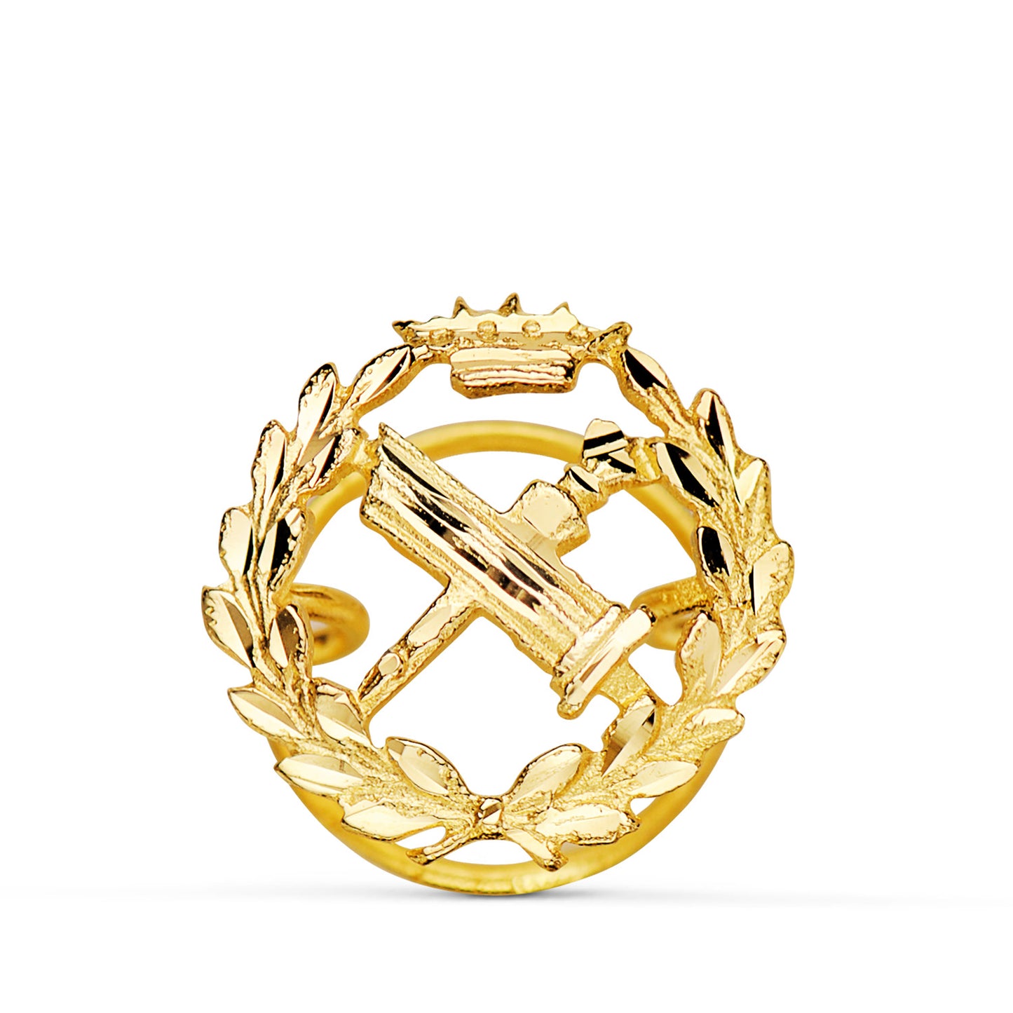 18K INSIGNIA ORO AMARILLO FILOSOFIA. 15 X 15 MM