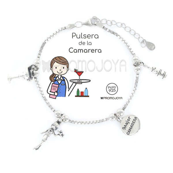 Pulsera Eres Lo Mas Camarera Cadena Veneciana Rodiada