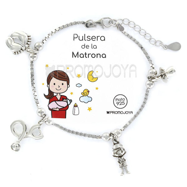 Pulsera Eres Lo Mas Matrona Cadena Veneciana Rodiada