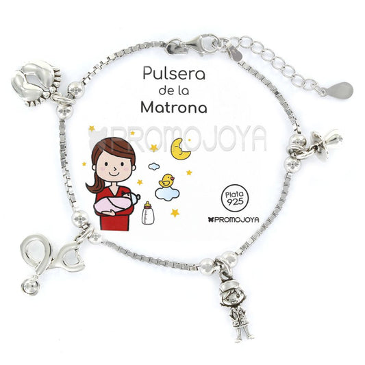 Pulsera Eres Lo Mas Matrona Cadena Veneciana Rodiada