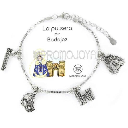 Pulsera Eres Lo Mas Badajoz Cadena Veneciana Rodiada Con Colgantes