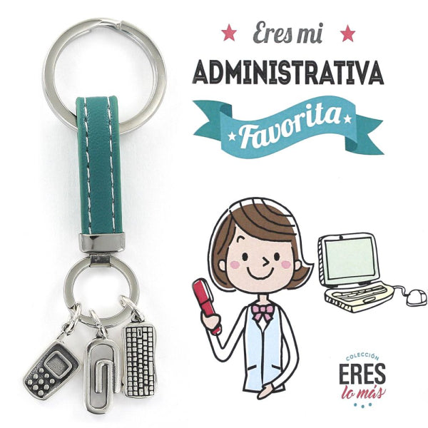 Llavero Eres Mi Administrativa Favorita