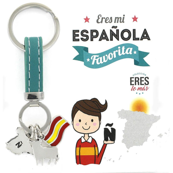 Llavero Eres Mi Española Favorita