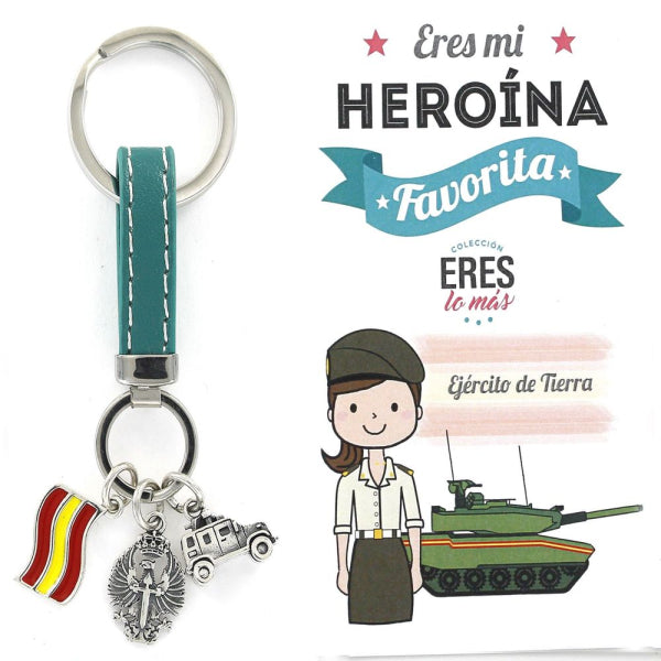 Llavero Eres Mi Heroina Favorita Ejercito De Tierra