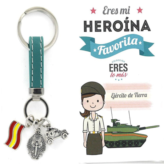 Llavero Eres Mi Heroina Favorita Ejercito De Tierra