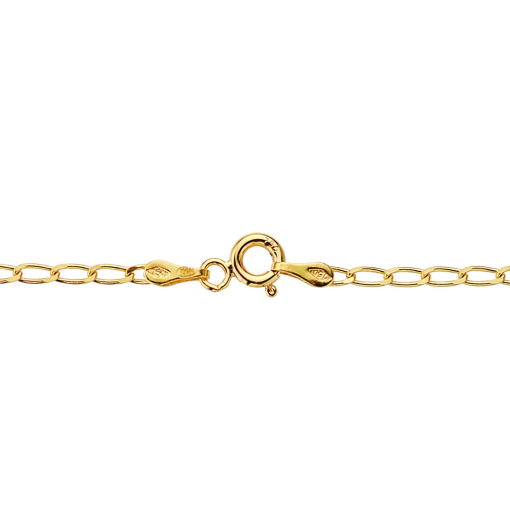 9K CADENA ORO AMARILLO BILBAO 50CM 2 MM