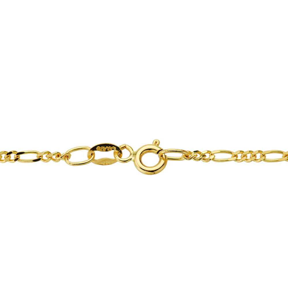 9K CADENA ORO AMARILLO CARTIER 3X1 MACIZA. ANCHO: 2 MM. LARGO: 60 CM