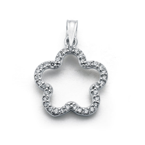 9K COLGANTE ORO AMARILLO CIRCONITAS. 19X16 MM