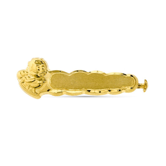 Alfiler Pollito 28 x 9 mm de oro amarillo 9K