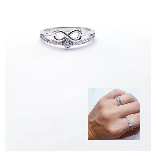 Anillo doble infinito