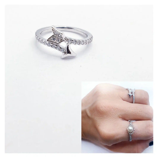 Anillo flecha ajustable