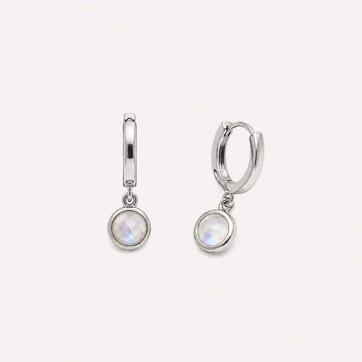 Pulsera Piedra luna de plata de ley - vista adicional
