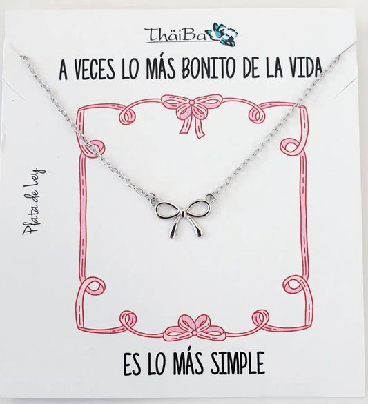 Collar lazo coquette