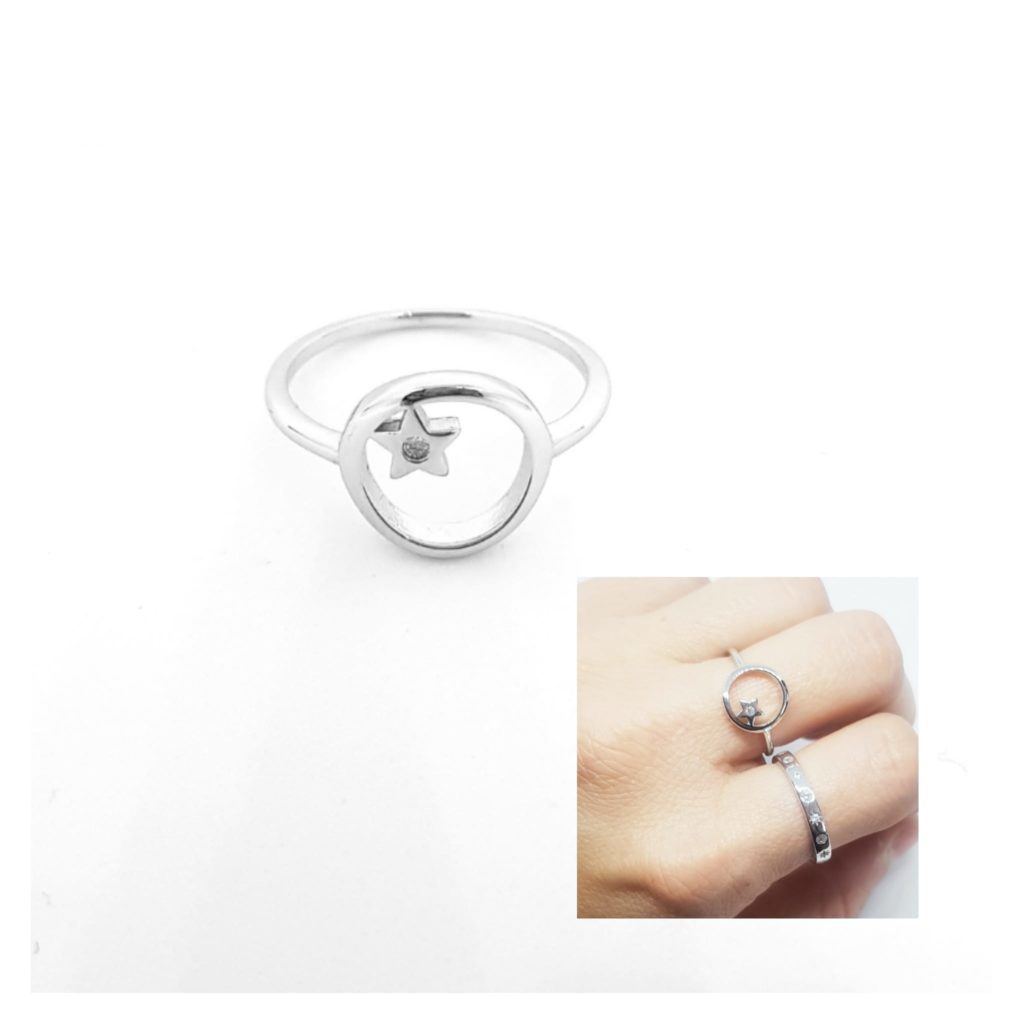Anillo karma estrella