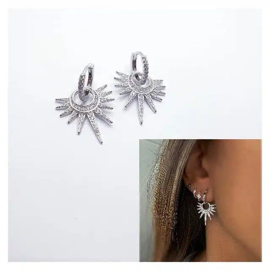 Pendientes atardecer