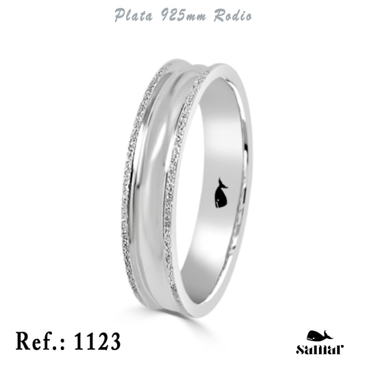 Alianza de plata 925 Thay con interior confort 5 mm – 1123