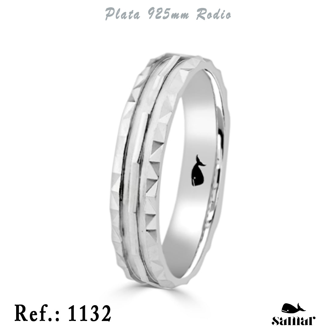 Alianza de plata 925 Thay con interior confort 5 mm – 1132