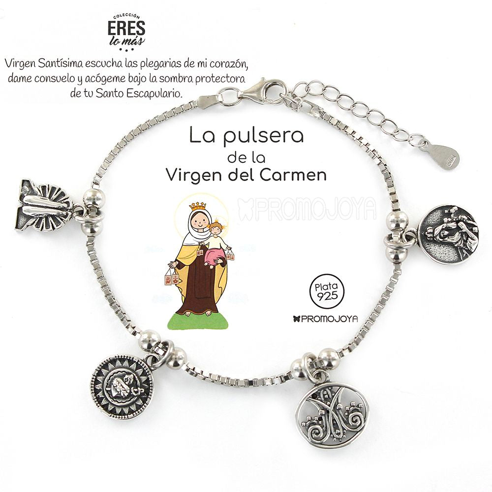 Pulsera Virgen Del Carmen