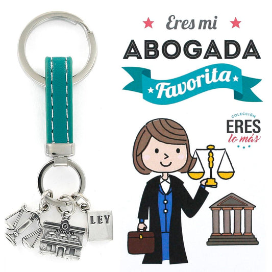 Llavero Mi Abogada Favorita