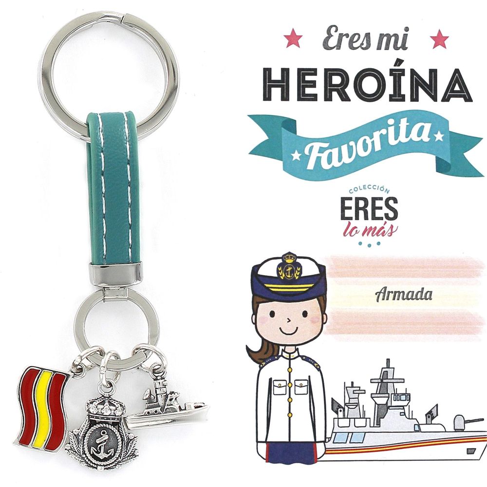 Llavero Mi Heroina Favorita Armada