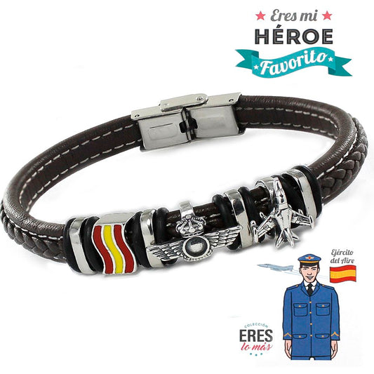 Pulsera Eres mi Heroe favorito Ejercito del aire