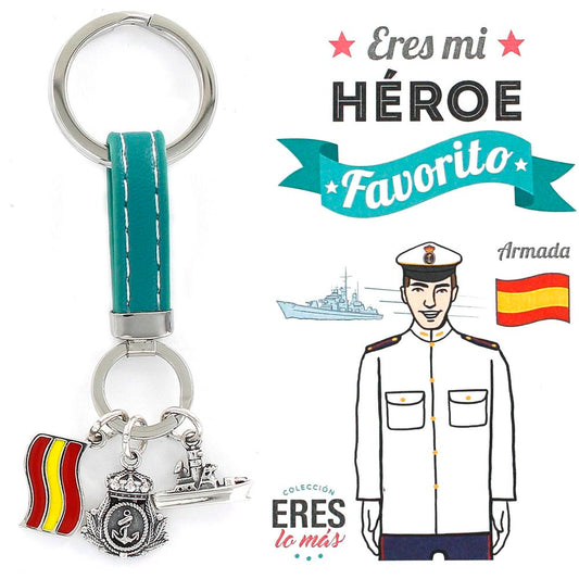 Llavero Mi Heroe Favorito Armada