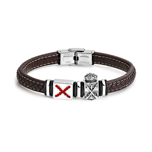 Pulsera Eres Lo Mas Caballero Armada/Infantería de Marina 2 abalorios
