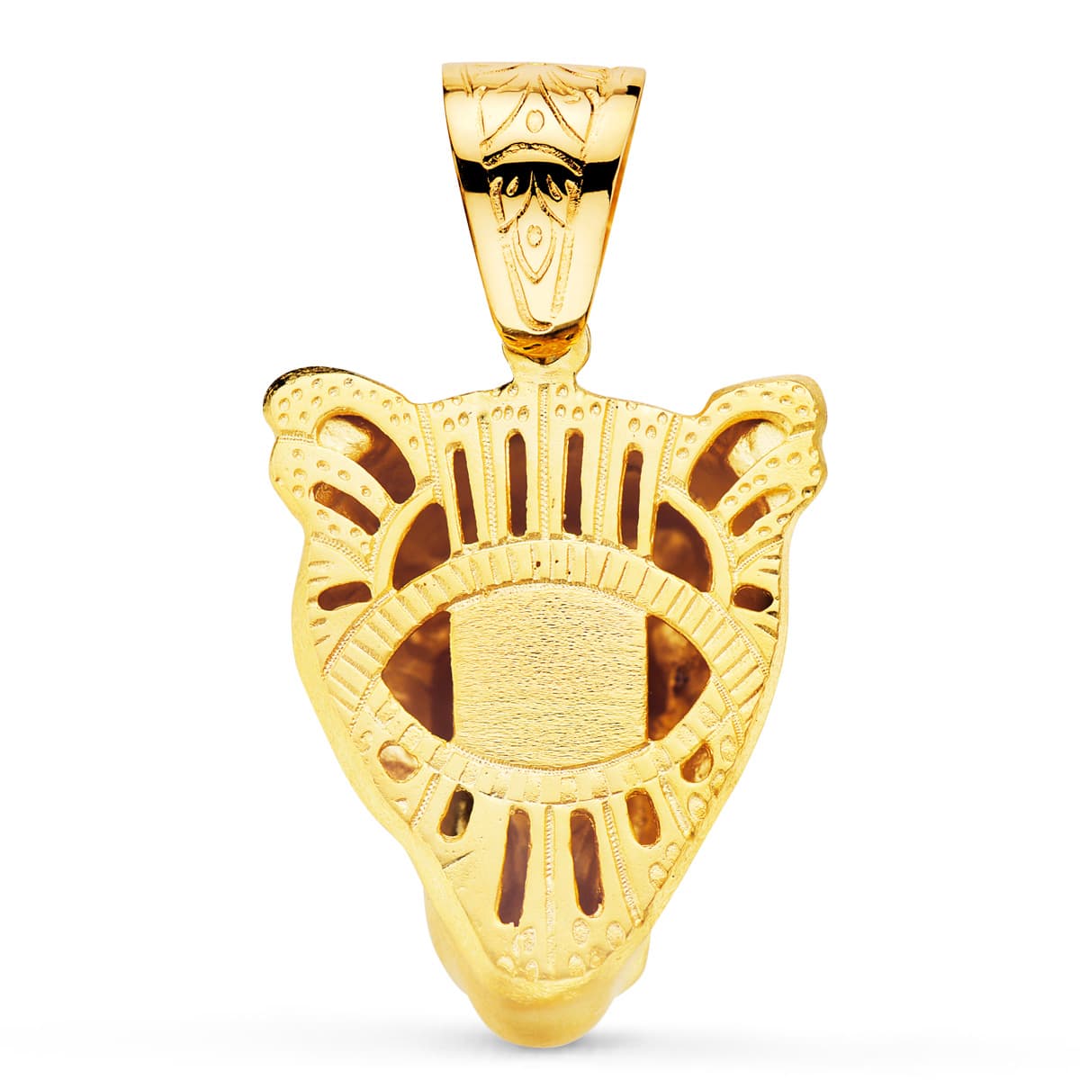 18K COLGANTE ORO AMARILLO PUMA GIGANTE. 40X34 MM