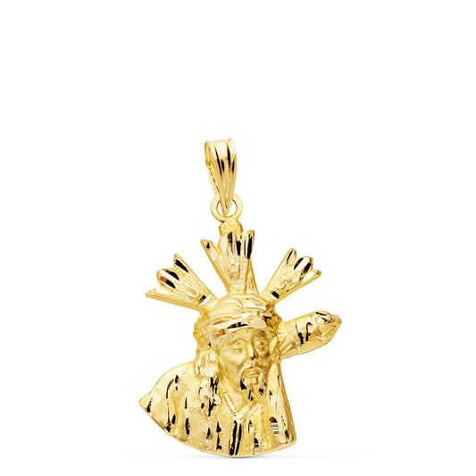 Cristo del Gran Poder Silueta 24 x 18 mm de oro amarillo 9K