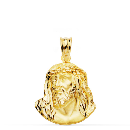 Colgante Cristo Murillo 23 x 18 mm de oro amarillo 18K