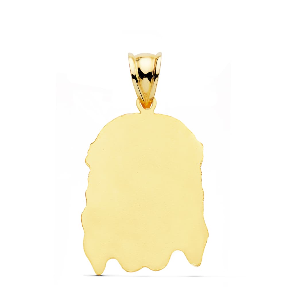Colgante Cristo de la Buena Muerte 27 x 19 mm de oro amarillo 18K