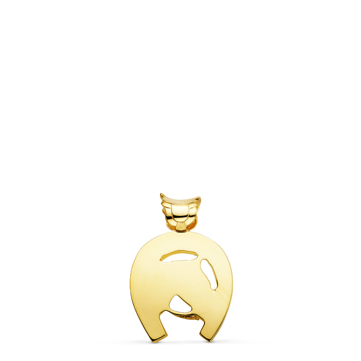 Colgante Herradura de Caballo 25 x 22 mm de oro amarillo 18K