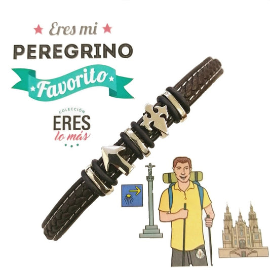 Pulsera Eres Lo Más caballero Camino Peregrino