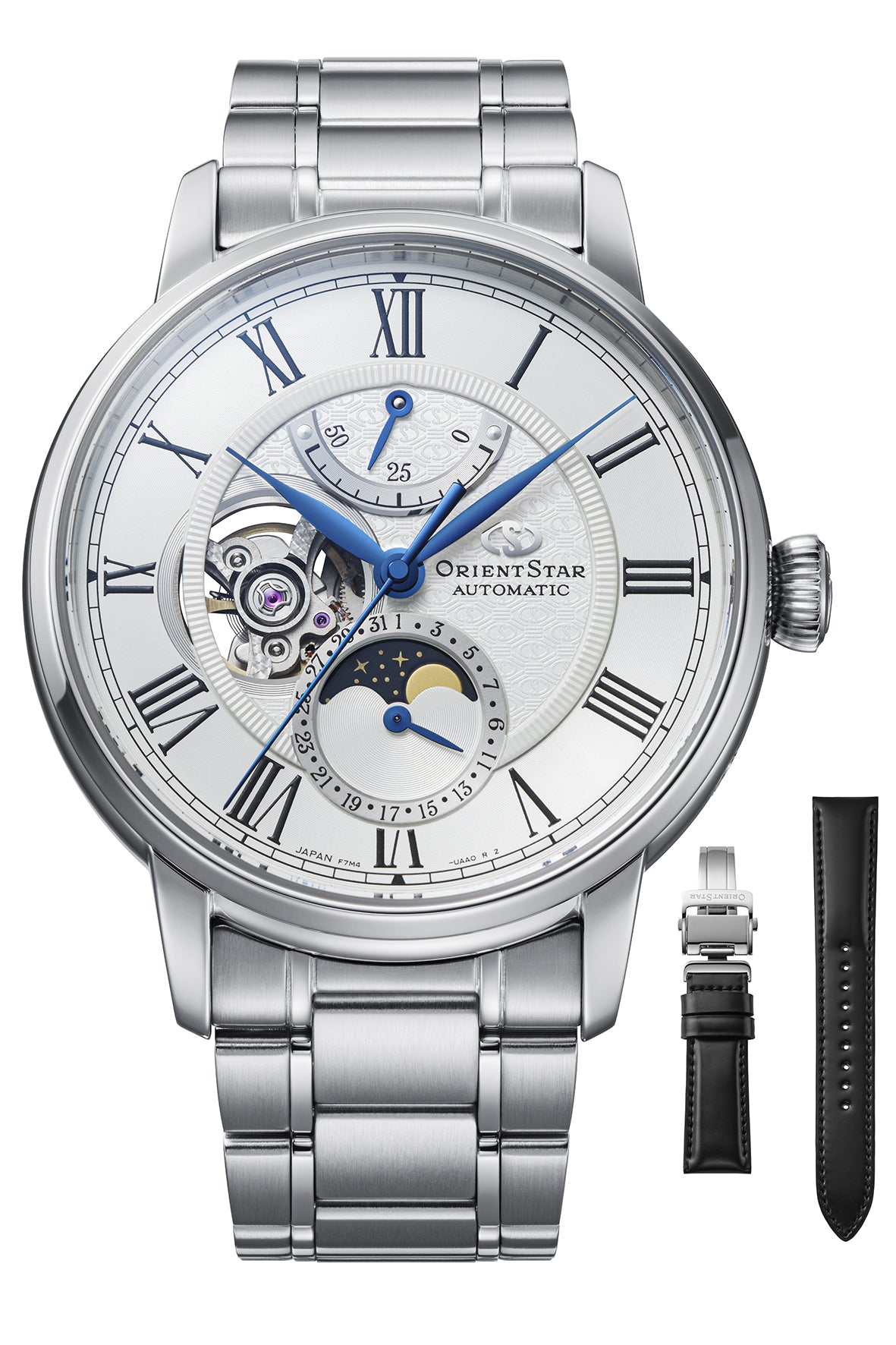 Reloj Orient Star F7 Moon Phase Automático RE-BT0005S00B