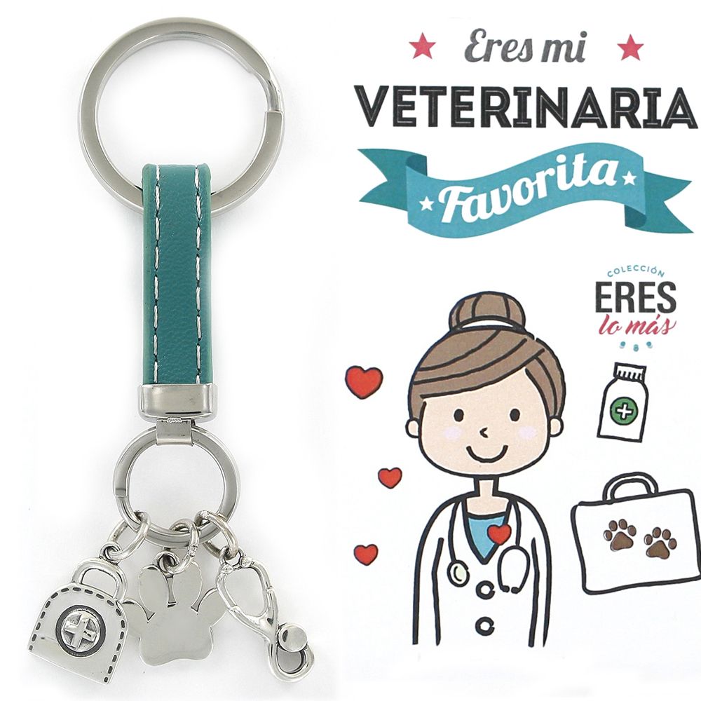 Llavero Mi Veterinaria Favorita